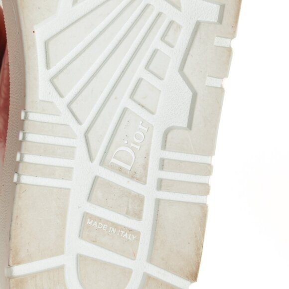 Dior Addict Framboise Toile de Jouy Neoprene Low-Top Sneakers - Picture 5 of 13
